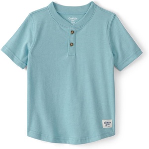image:imageOSHKOSH BGOSH Boys Short Sleeve HenleyTurquoise