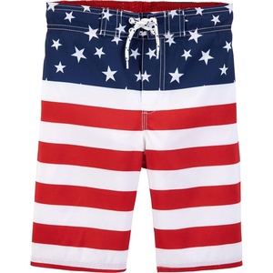 image:imageOSHKOSH BGOSH Boys Swim TrunksFlag Print