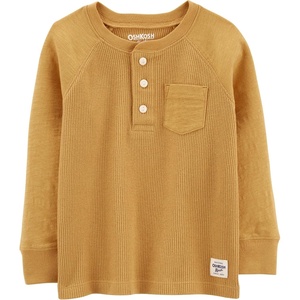 image:imageOSHKOSH BGOSH Boys Thermal Pocket HenleyPorter Gold