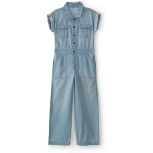 image:imageOSHKOSH BGOSH Girls Denim JumspuitBlue Light Wash Denim