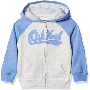 image:imageOSHKOSH BGOSH Girls Logo HoodieBlueIvory