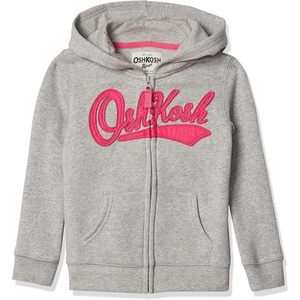 image:imageOSHKOSH BGOSH Girls Logo HoodieGrey Heather