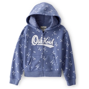 image:imageOSHKOSH BGOSH Girls Logo HoodieNavy Blue Floral