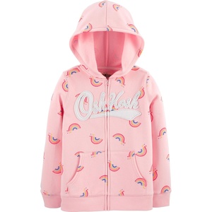 image:imageOSHKOSH BGOSH Girls Logo HoodiePink Rainbows