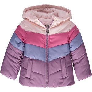 image:imageOSHKOSH BGOSH Girls Perfect Colorblocked Heavyweight Jacket Coat 18 Months PurpleColorblock