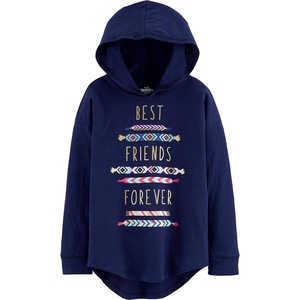 image:imageOSHKOSH BGOSH Girls Sequin Pullover HoodieNy Navy