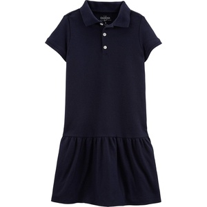 image:imageOSHKOSH BGOSH Girls Uniform DressDeep Navy Solid