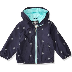 image:imageOsh Kosh BGosh BabyBoys Shark Hood Windbreaker Jacket CoatNavy Glow in the Dark Shark