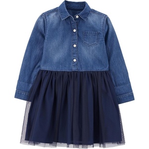 image:imageOshKosh BGosh Baby Girls DressMosaic Blue Wash