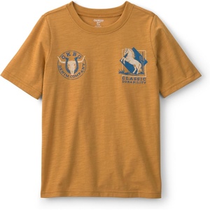 image:imageOshKosh BGosh Boys Graphic TeeGold Bull Logo