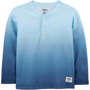 image:imageOshKosh BGosh Boys Long Sleeve HenleyBlue Gradient
