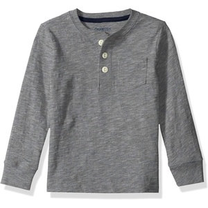 image:imageOshKosh BGosh Boys Long Sleeve HenleyGrey
