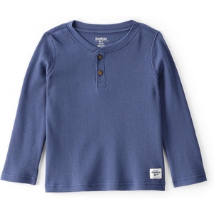 image:imageOshKosh BGosh Boys Long Sleeve HenleyNavy Blue