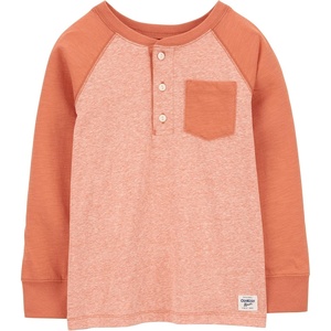 image:imageOshKosh BGosh Boys Long Sleeve HenleyOrange