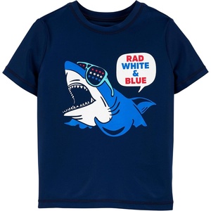 image:imageOshKosh BGosh Boys RashguardBlue Shark