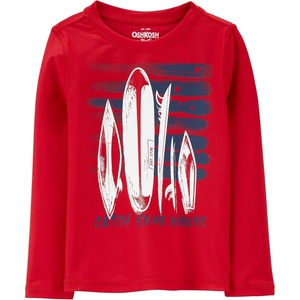 image:imageOshKosh BGosh Boys RashguardSurfboard Red