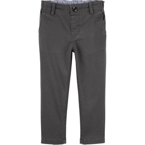 image:imageOshKosh BGosh Boys Slim Stretch Chino PantsSolid Light Grey