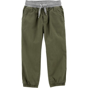 image:imageOshKosh BGosh Boys Stretch Canvas Pullon JoggerMilitary Green