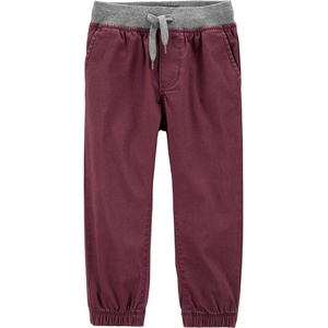 image:imageOshKosh BGosh Boys Twill Pullon JoggersCabernet