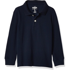image:imageOshKosh BGosh Boys Uniform Long Sleeve PoloIndependence Navy