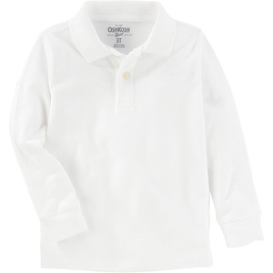 image:imageOshKosh BGosh Boys Uniform Long Sleeve PoloIvory