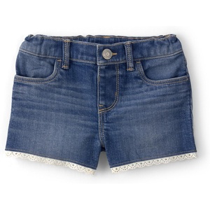 image:imageOshKosh BGosh Girls Denim ShortsMedium Denim Eyelet