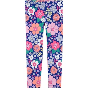 image:imageOshKosh BGosh Girls Full Length LeggingsBlue Floral
