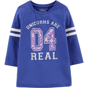 image:imageOshKosh BGosh Girls LongSleeve TeeBrightest Blue