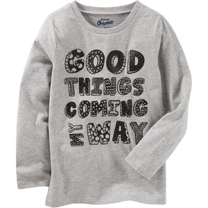 image:imageOshKosh BGosh Girls LongSleeve TeeGrey Good Things