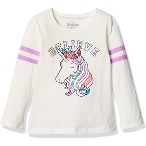 image:imageOshKosh BGosh Girls LongSleeve TeeIvory