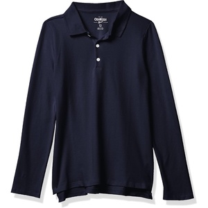 image:imageOshKosh BGosh Girls LongSleeve Uniform PoloDeep Navy