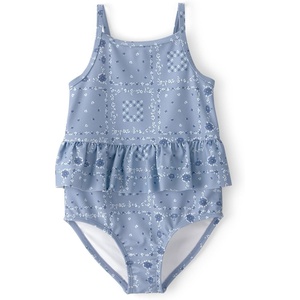 image:imageOshKosh BGosh Girls Onepiece SwimsuitBlue Bandana