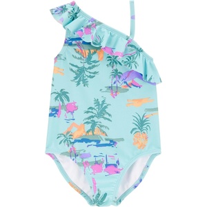 image:imageOshKosh BGosh Girls Onepiece SwimsuitTropical Vintage Print