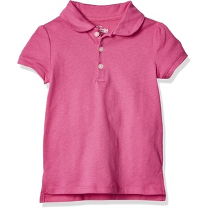 image:imageOshKosh BGosh Girls ShortSleeve Uniform PoloDynamite Pink