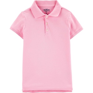 image:imageOshKosh BGosh Girls ShortSleeve Uniform PoloFlower Pot Pink