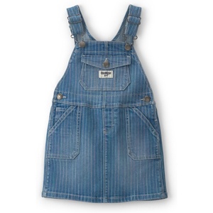 image:imageOshkosh Girls Worlds Best OverallsBlue Rainbow Stripe Skirtall