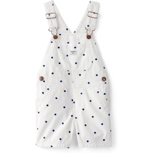image:imageOshkosh Girls Worlds Best OverallsWhiteBlue Polka Dot