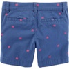image:imageOSHKOSH BGOSH Girls Skimmer ShortNavy Schiffli