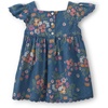 image:imageOshKosh BGosh Baby Girls Woven Denim Floral DressDenim Dark Wash Floral