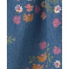 image:imageOshKosh BGosh Baby Girls Woven Denim Floral DressDenim Dark Wash Floral