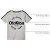 image:imageOshKosh BGosh Boys Short Sleeve Logo TeeGrey HeatherNavy