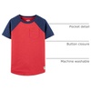 image:imageOshKosh BGosh Boys Short Sleeve Pocket TeeRedBlue