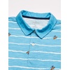 image:imageOshKosh BGosh Boys Short Sleeve PoloSkeleton Surf