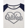 image:imageOshKosh BGosh Girls Logo TeesNavy Grey Heather