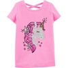 image:imageOshKosh BGosh Girls Sequin TeeBubblegum Neon