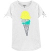 image:imageOshKosh BGosh Girls Sequin TeeHeather Grey