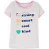image:imageOshKosh BGosh Girls Sequin TeeHeather Grey Pink