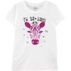 image:imageOshKosh BGosh Girls Sequin TeeIvory Zebra