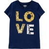 image:imageOshKosh BGosh Girls Sequin TeeLove Sequin