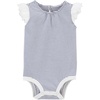 image:imageOSHKOSH BGOSH Baby Girls Shortsleeve BodysuitBlue Stripes